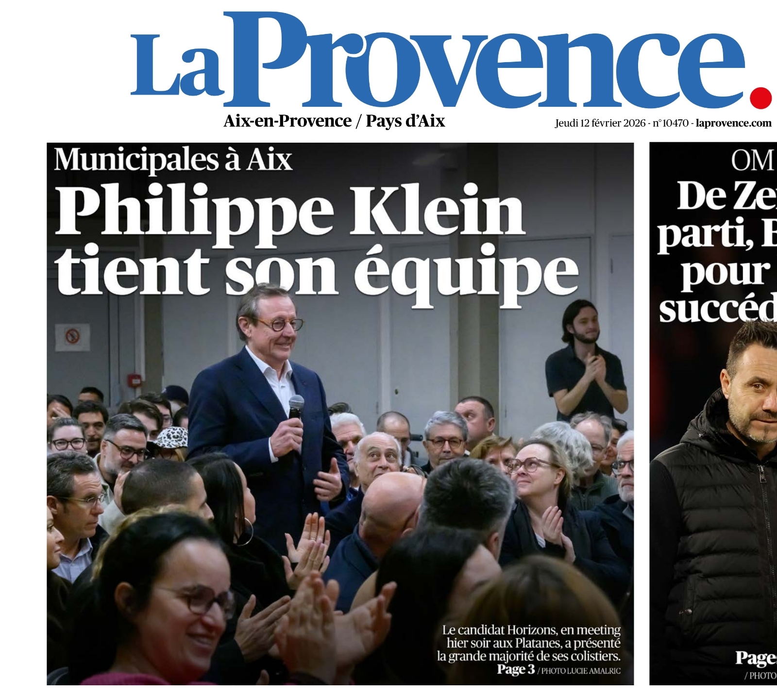 meeting politique philippe KLEIN